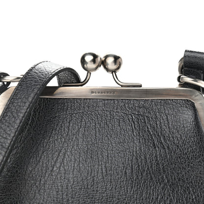 Burberry Goatskin Frame Crossbody Bag Grey 10 of 12