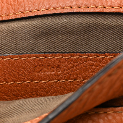 Chloe Calfskin Mini Marcie Round Crossbody Bag Tan 6 of 15