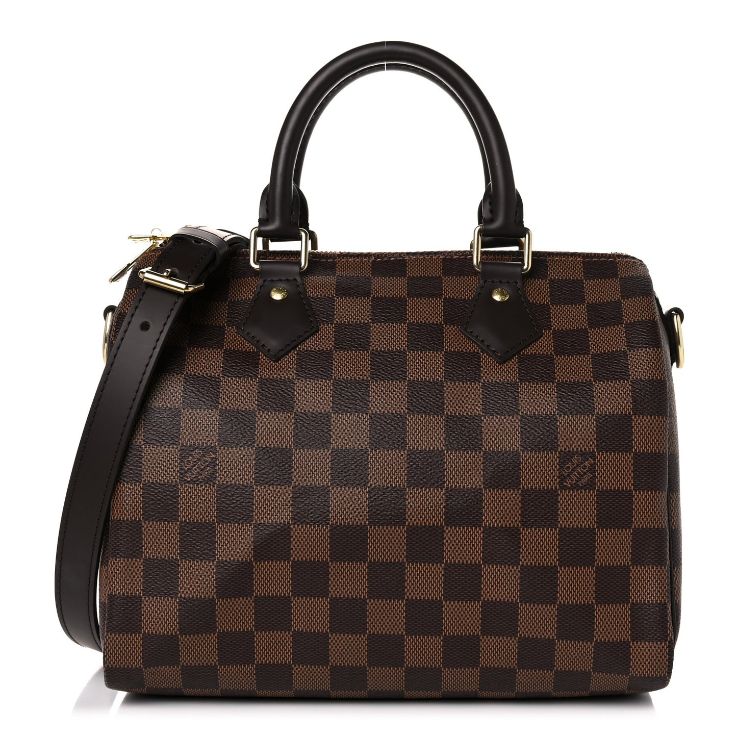Damier Ebene Speedy Bandouliere 25