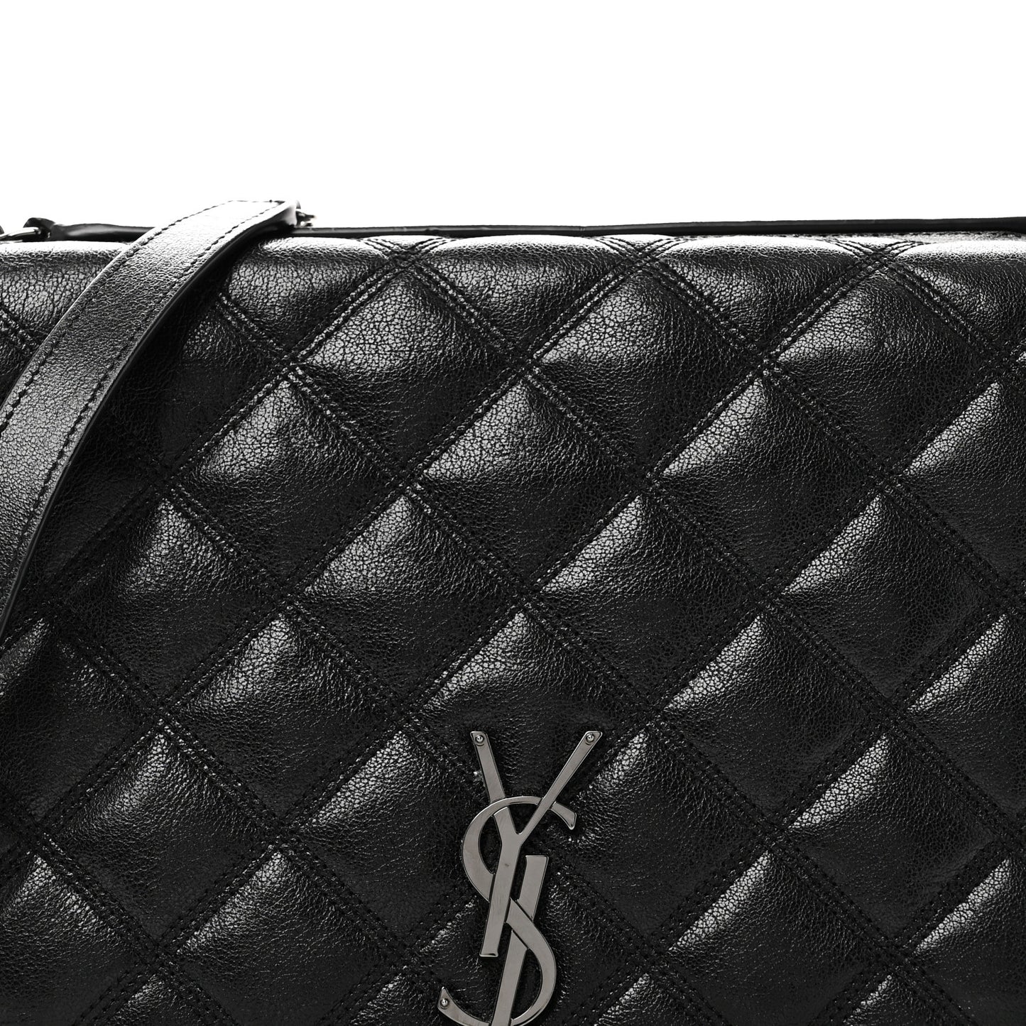 Lambskin Quilted Mini Becky Chain Bag Black