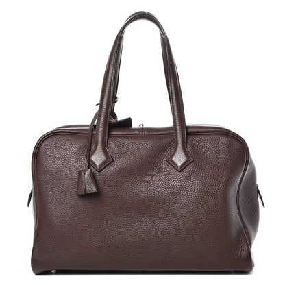 Hermes Taurillon Clemence Victoria II 35 Havane 1 of 10