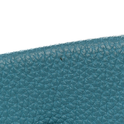 Hermes Evercolor Dogon Card Case Malachite 11 of 16