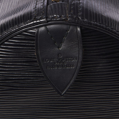 Louis Vuitton Epi Keepall 50 Black 8 of 9