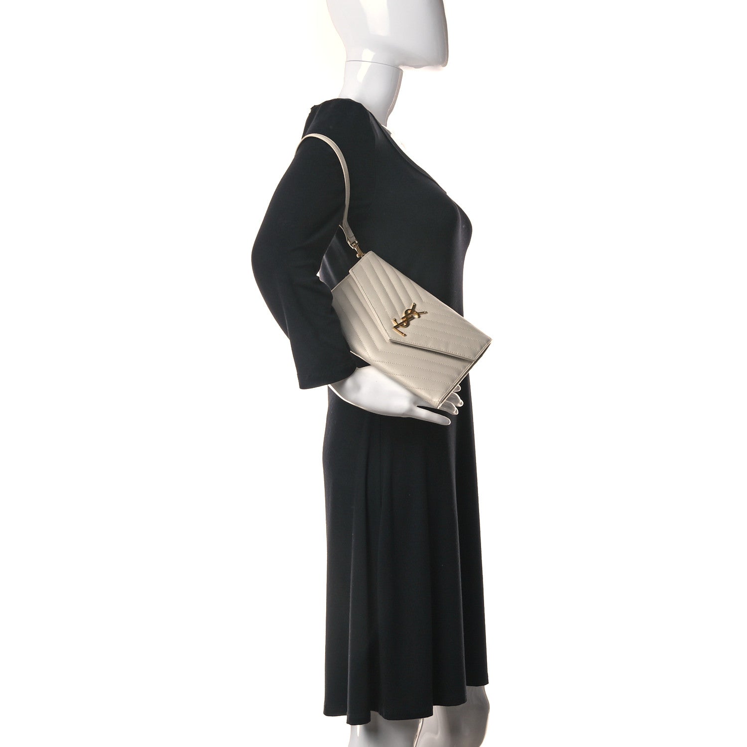 Louis Vuitton Damier Azur Eva Clutch 3 of 8