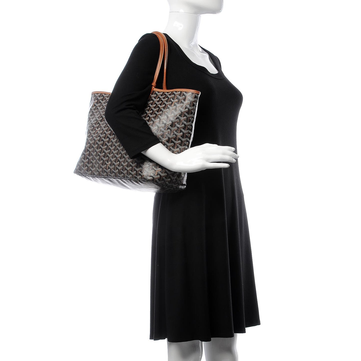 Goyardine Saint Louis PM Black Gold