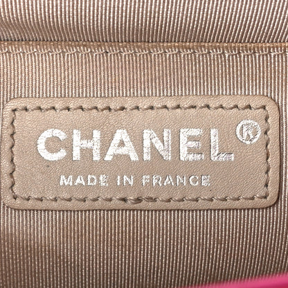 Chanel Distressed Patent Quilted Medium Boy Flap Pink Pink 6 of 10