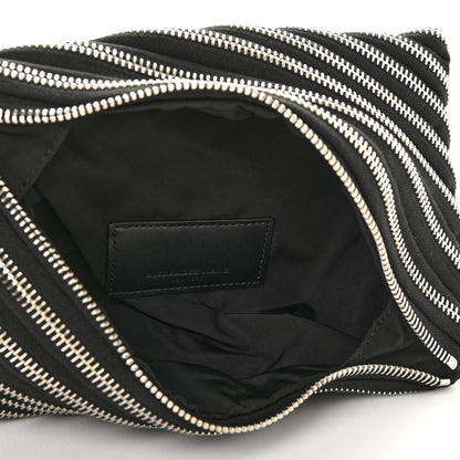 Alexander Wang Metal Nylon Zipper Clutch Black 5 of 8
