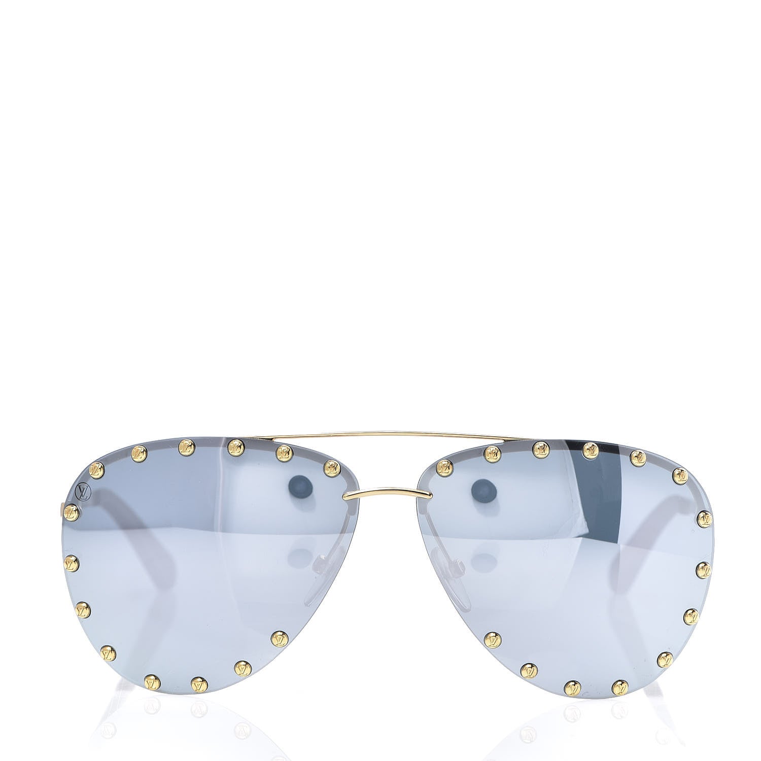 Louis Vuitton The Party Aviator Sunglasses Z0911U Blue 2 of 8
