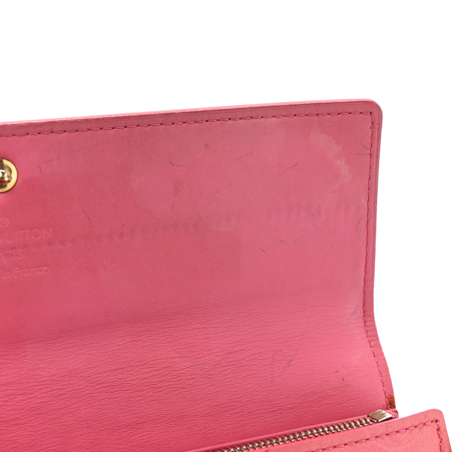 Louis Vuitton Vernis Sarah Wallet Rose Indien 10 of 18