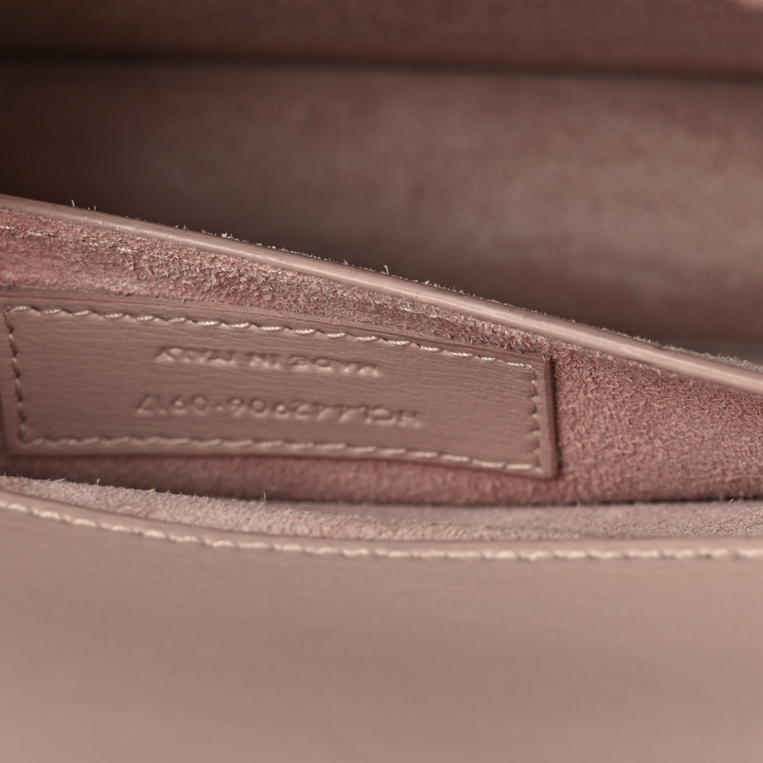 Saint Laurent Calfskin Medium Monogram Sunset Marble Pink 8 of 11