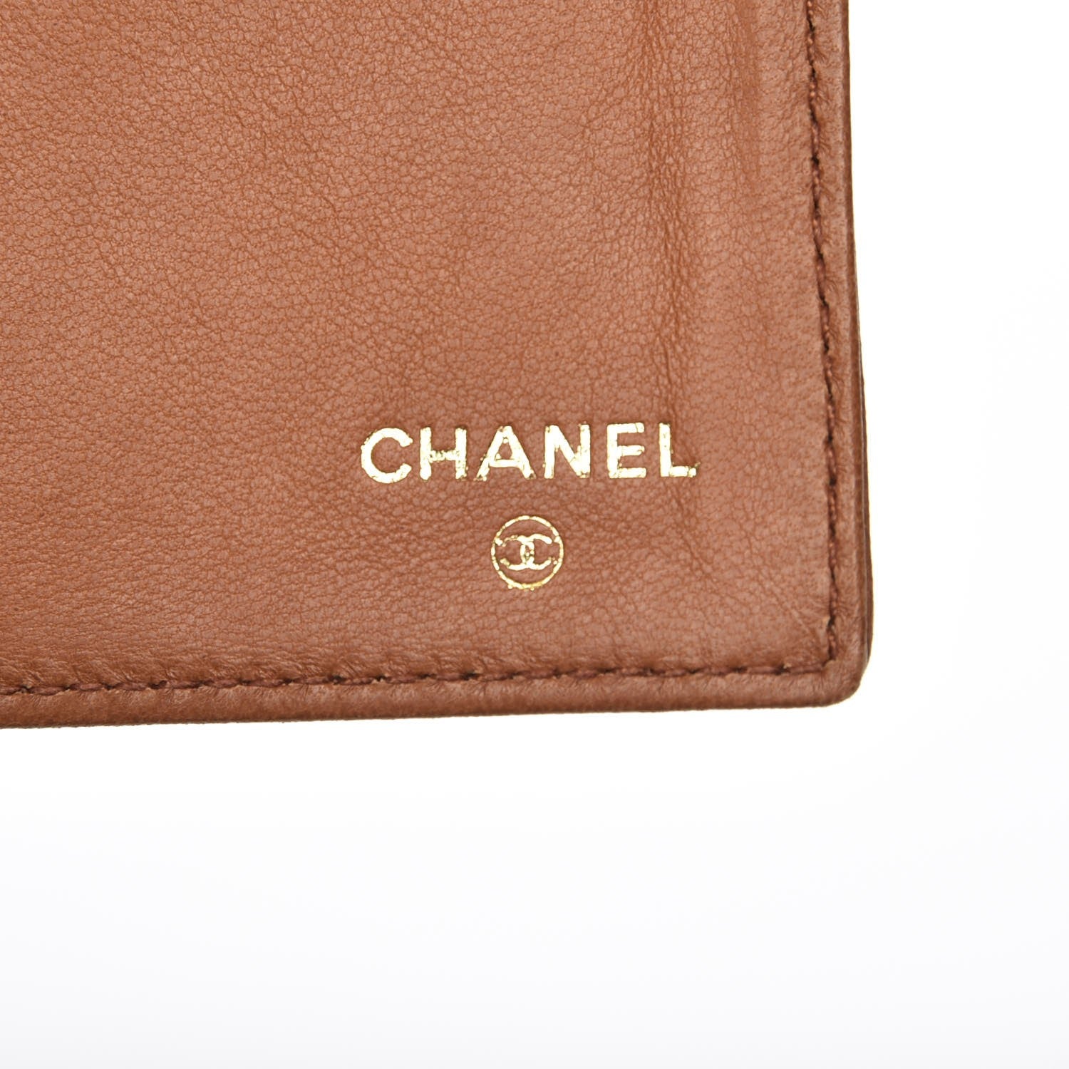 Chanel Lambskin Timeless CC Yen Wallet Brown 5 of 7