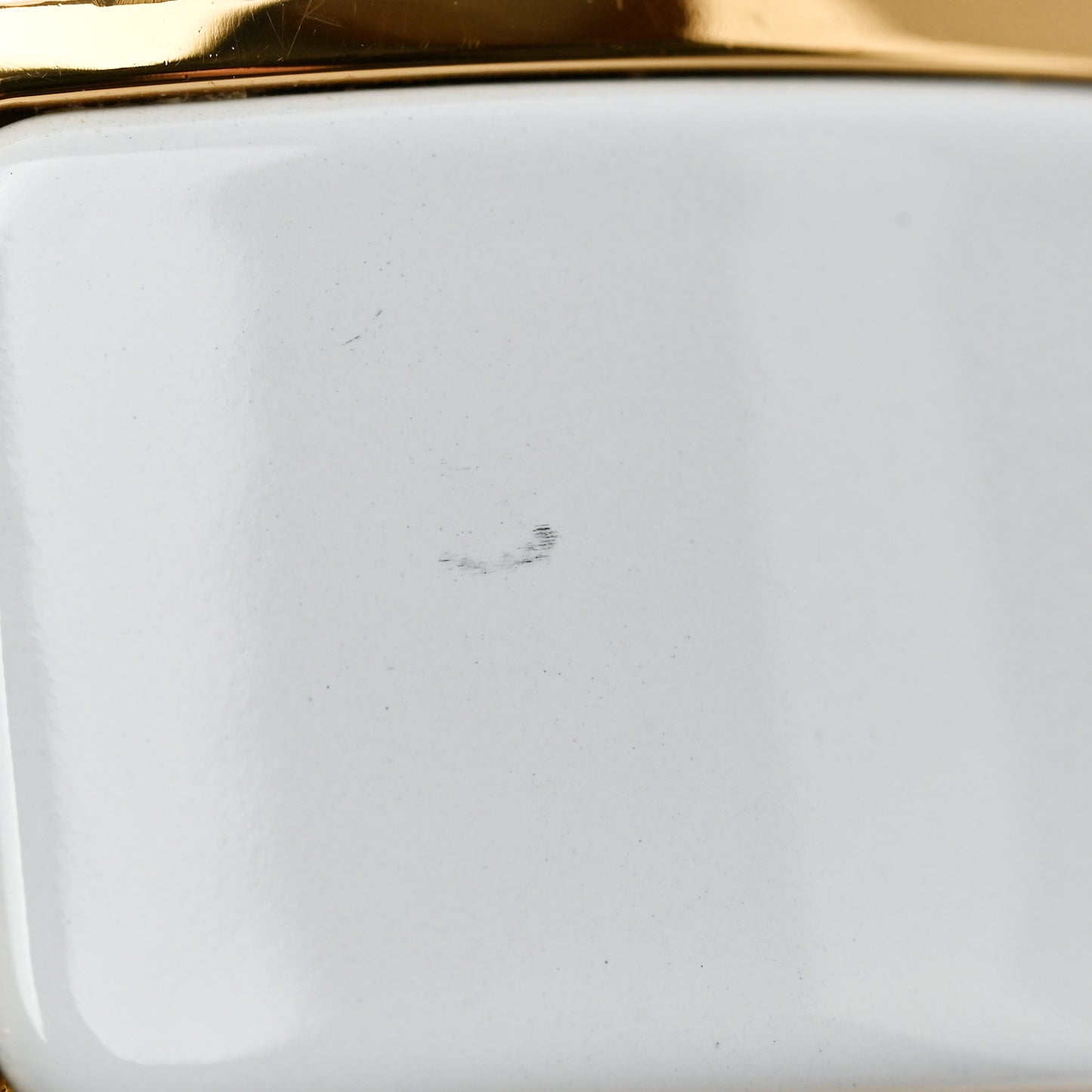 Enamel Wide Clic Clac H Bracelet PM White