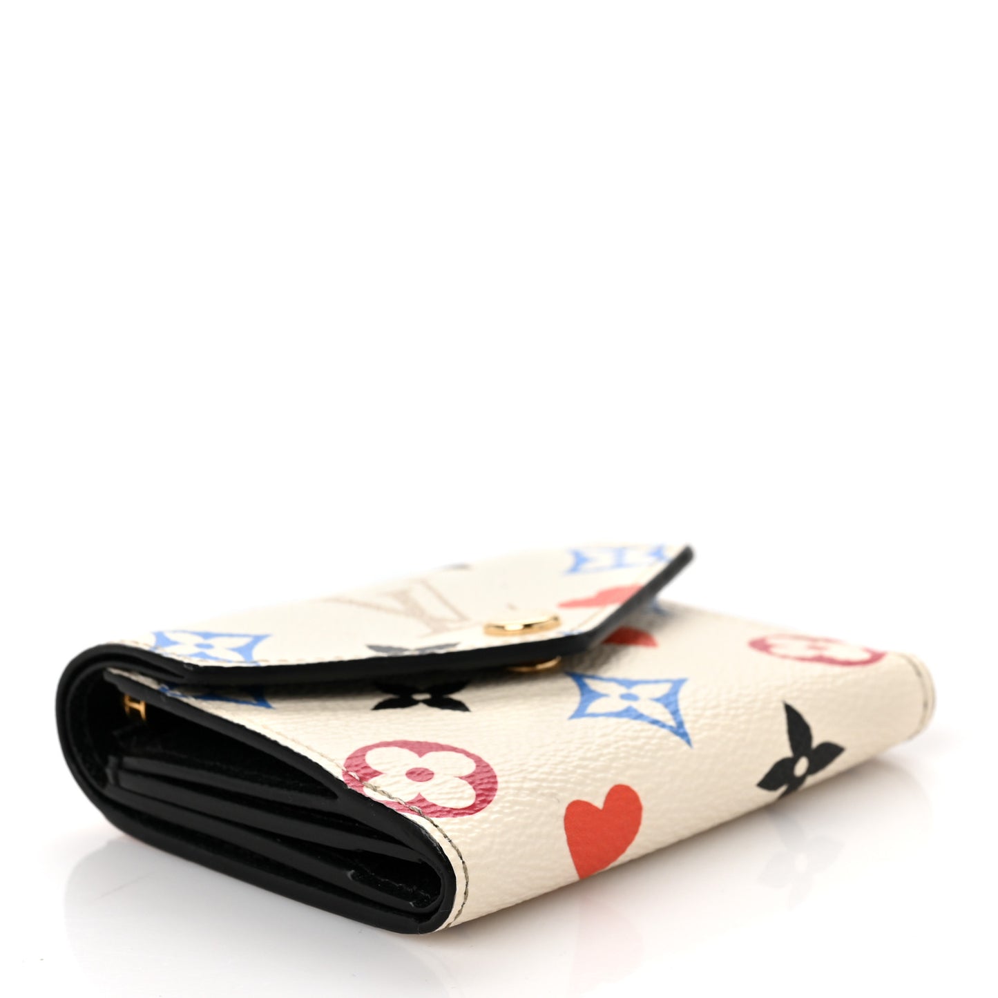 Game On Monogram Zoe Wallet White