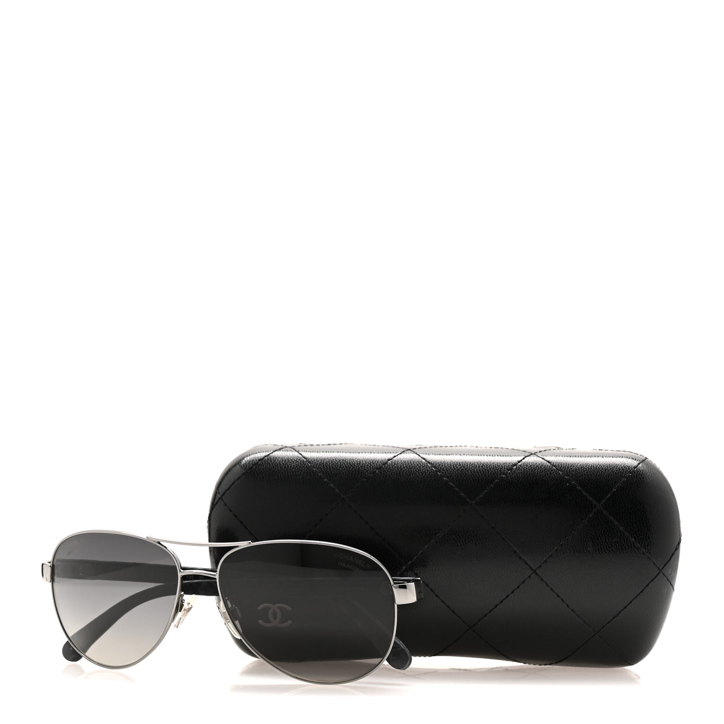 Aviator Polarized Sunglasses 4204-Q Black