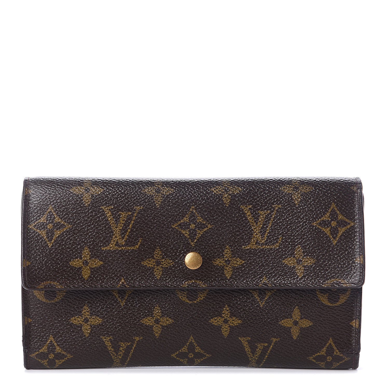 Louis Vuitton Monogram Porte Tresor International Wallet 1 of 5