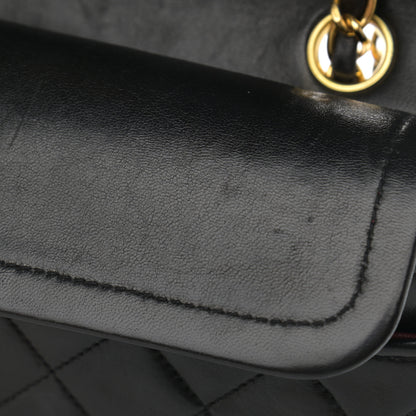 Chanel Lambskin Quilted Small Double Flap Black 13 of 15