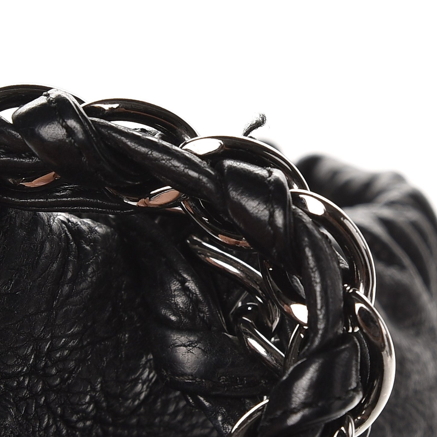 Distressed Caviar XL Coco Cabas Black
