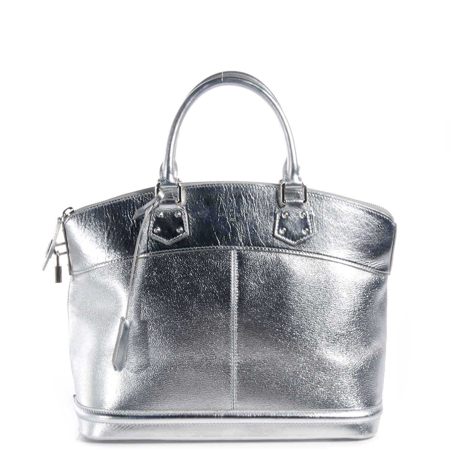 Louis Vuitton Suhali Lockit MM Silver 1 of 7