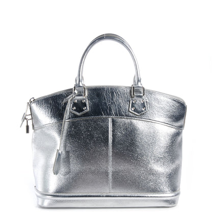 Louis Vuitton Suhali Lockit MM Silver 1 of 7
