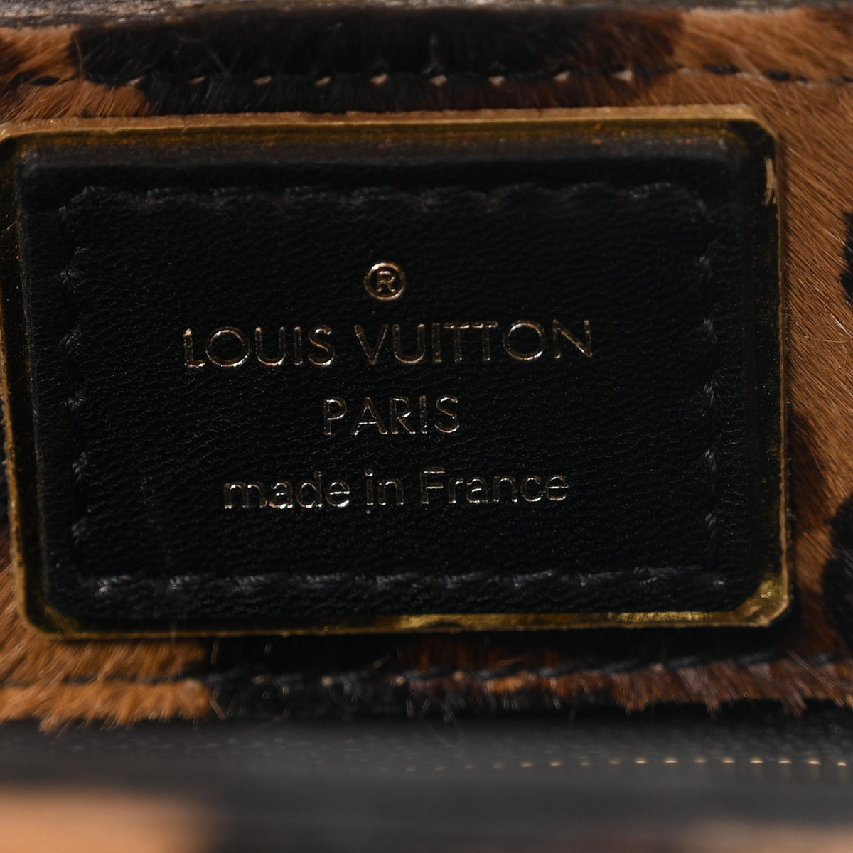 Monogram Leopard Polly