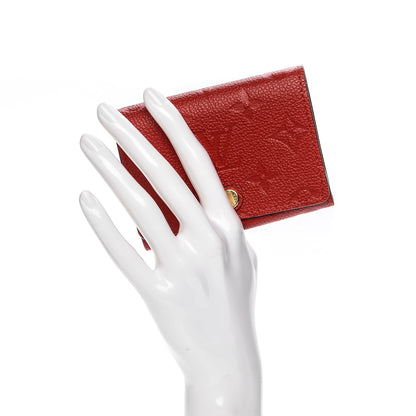 Louis Vuitton Empreinte Business Card Holder Cherry 2 of 6
