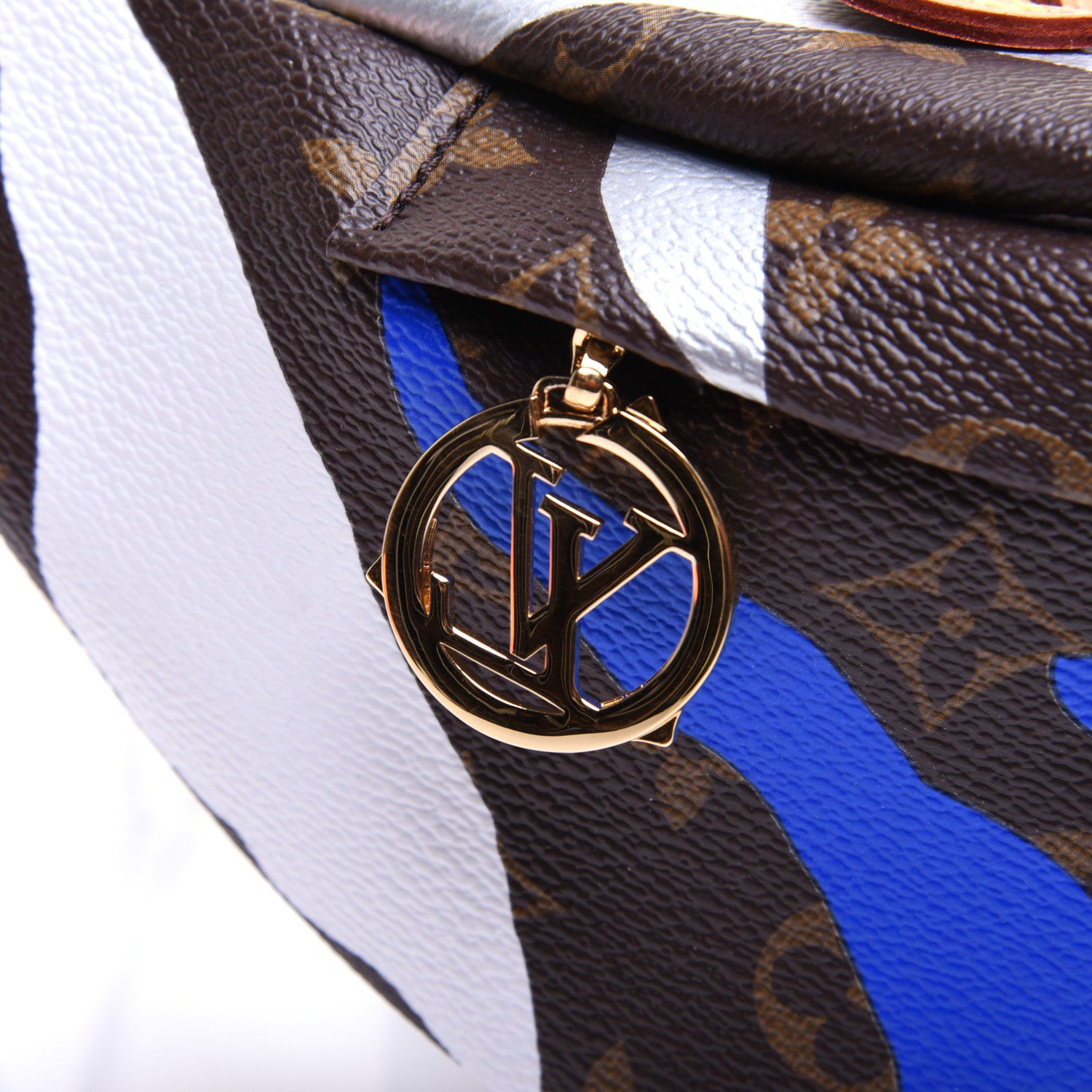 Louis Vuitton X LOL Monogram Bumbag Blue Silver 11 of 12