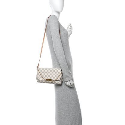 Louis Vuitton Damier Azur Favorite MM 2 of 10