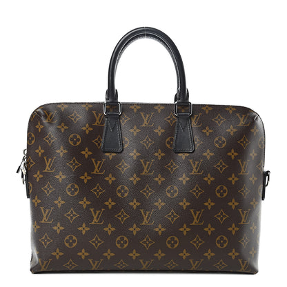 Louis Vuitton Monogram Macassar Porte-Documents Jour 1 of 10