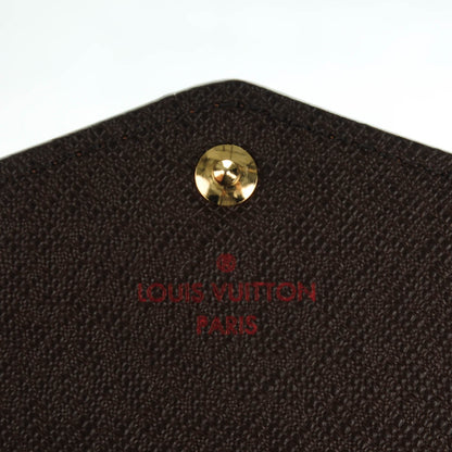 Louis Vuitton Damier Ebene Sarah Wallet NM 6 of 7