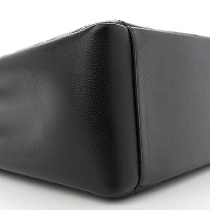 Chanel Caviar Quilted Grand Shopping Tote GST Black 9 of 11