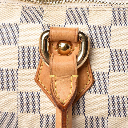 Louis Vuitton Damier Azur Saleya MM 15 of 29