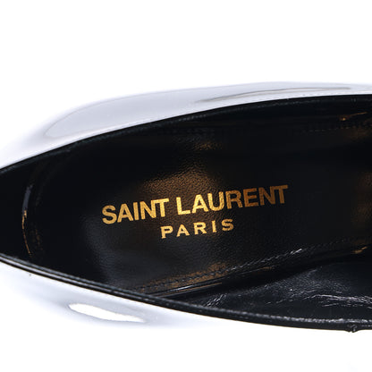 Saint Laurent Vernice Grupy Silvana 110mm Pumps 39.5 Oro Antico Black 9 of 10