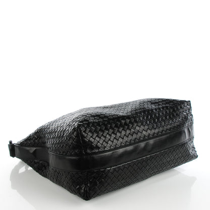 Bottega Veneta Vintage Nappa Intrecciato Shoulder Bag Nero Black 4 of 10