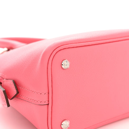 Hermes Chevre Mysore Mini 1923 Bolide Rose Azalee 12 of 14