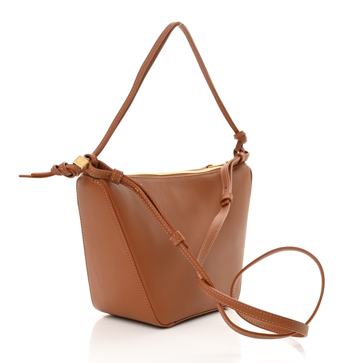 Loewe Calfskin Mini Hammock Hobo Tan 3 of 10
