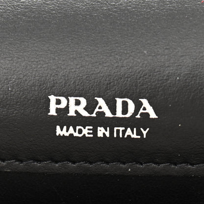 Prada Saffiano City Calf Mini Envelope Bag Black 6 of 9