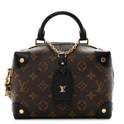 Louis Vuitton Monogram Petite Malle Souple Black 1 of 13
