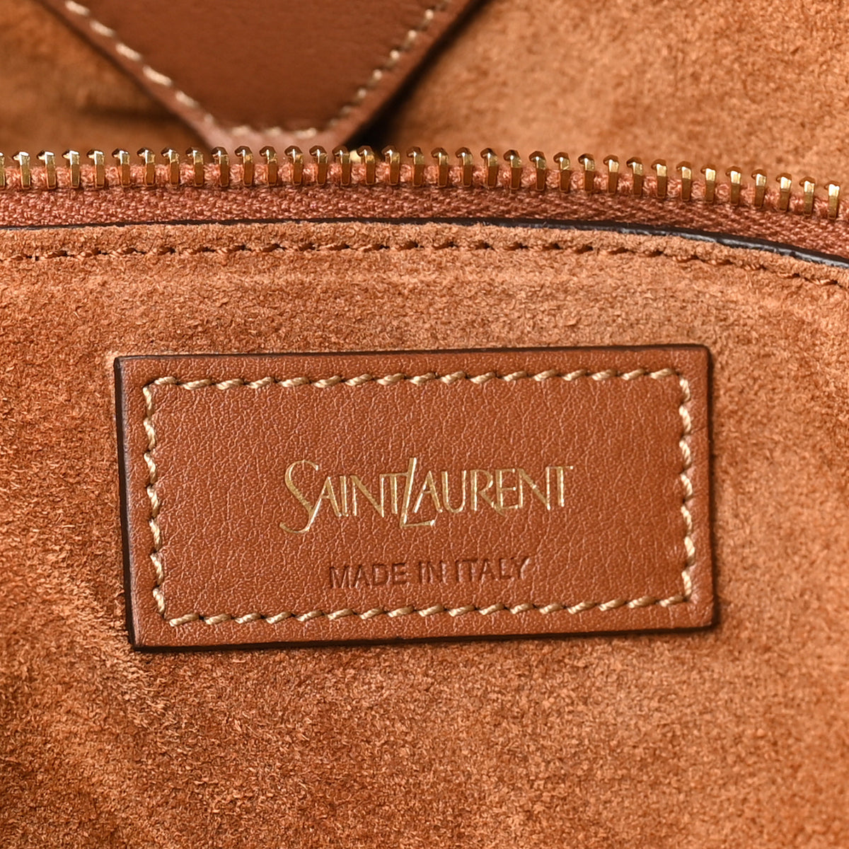 Saint Laurent Calfskin Y Tote Brick 6 of 10