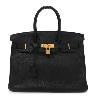 Hermes Togo Birkin 35 Black 1 of 12