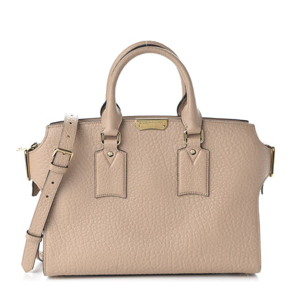 Burberry Signature Grain Medium Clifton Bag Pale Apricot 1 of 9