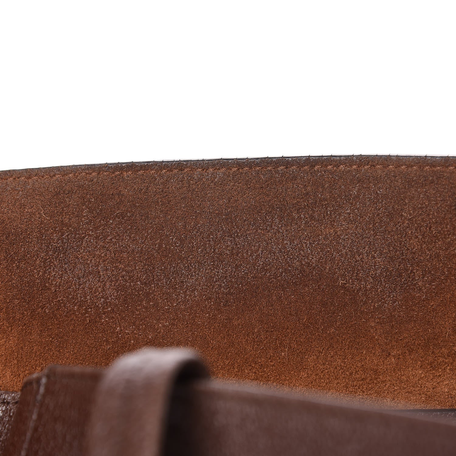 Celine Soft Grained Calfskin Small Belt Cabas Phantom Brown 13 of 18