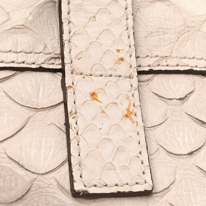 Mulberry Silky Snake Print Oversized Alexa Pebbled Beige Pink 19 of 21