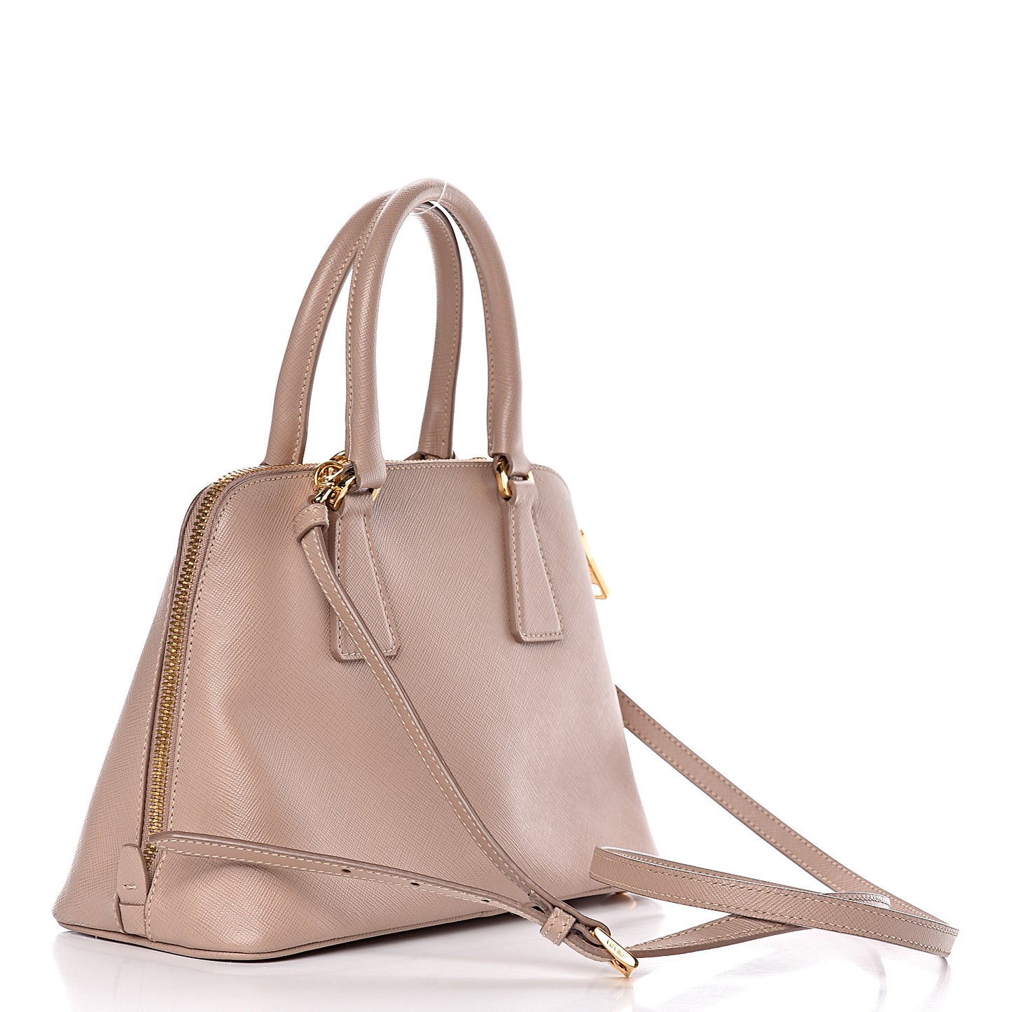 Saffiano Lux Small Promenade Tote Cammeo