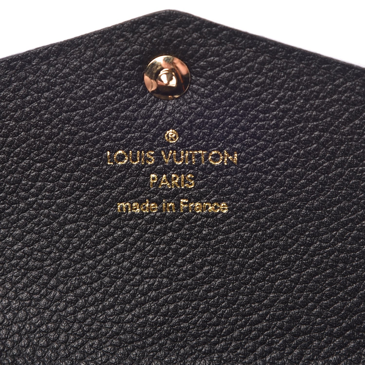 Louis Vuitton Empreinte Key Pouch Black 6 of 7