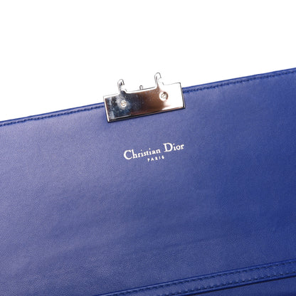 Christian Dior Lambskin Cannage Miss Dior Promenade Pouch Blue 7 of 8