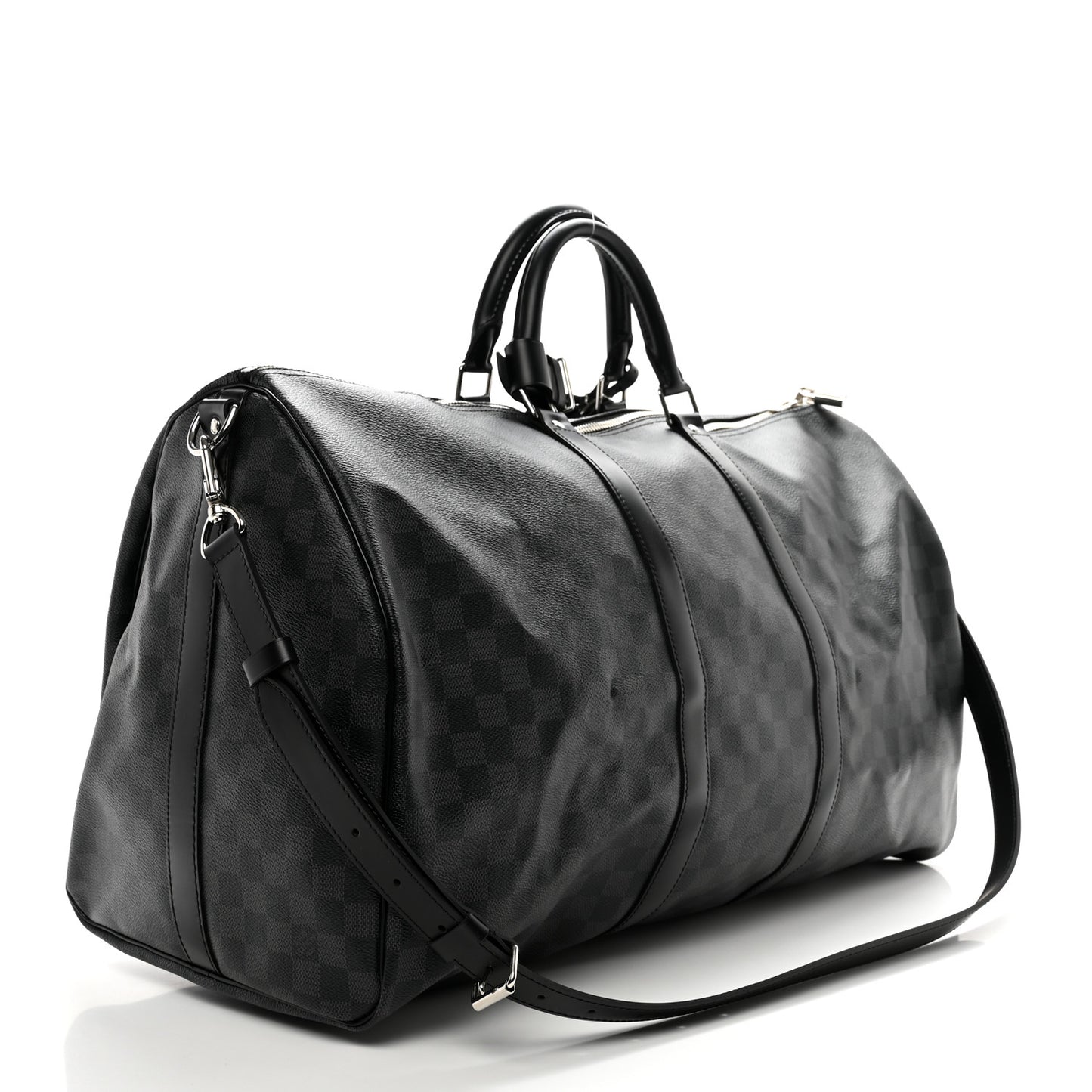 Damier Graphite Keepall Bandouliere 55