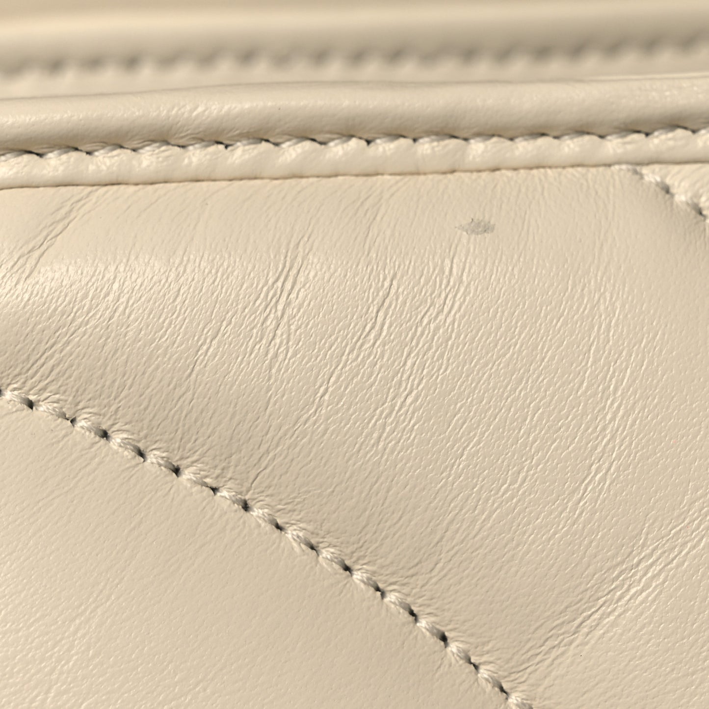 Nappa Matelasse Double G Studs Small Torchon GG Marmont Shoulder Bag Mystic White