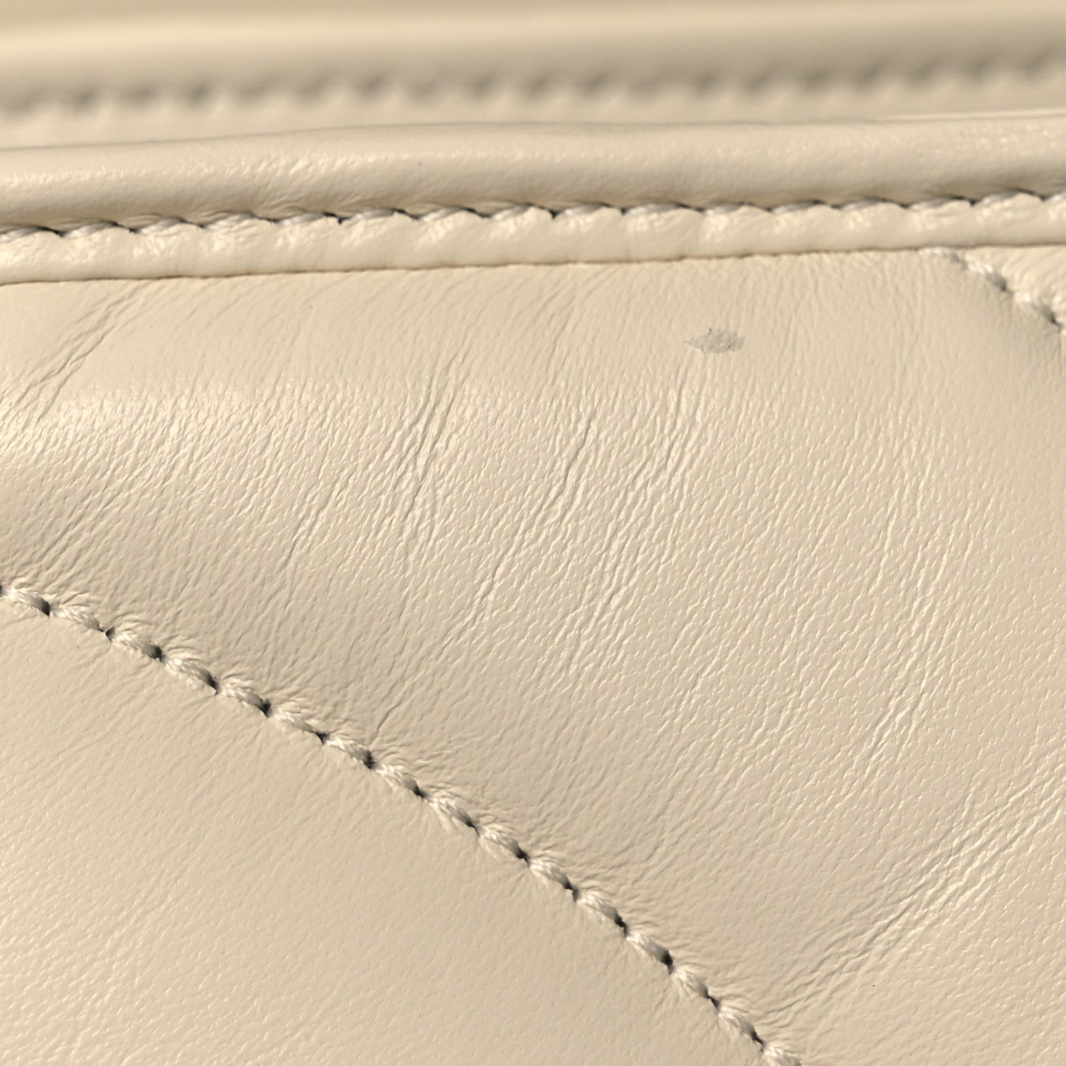 Gucci Nappa Matelasse Double G Studs Small Torchon GG Marmont Shoulder Bag Mystic White 11 of 11