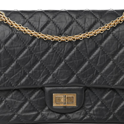 Chanel Aged Calfskin Quilted 2.55 Reissue 227 Flap Grey 9 of 11