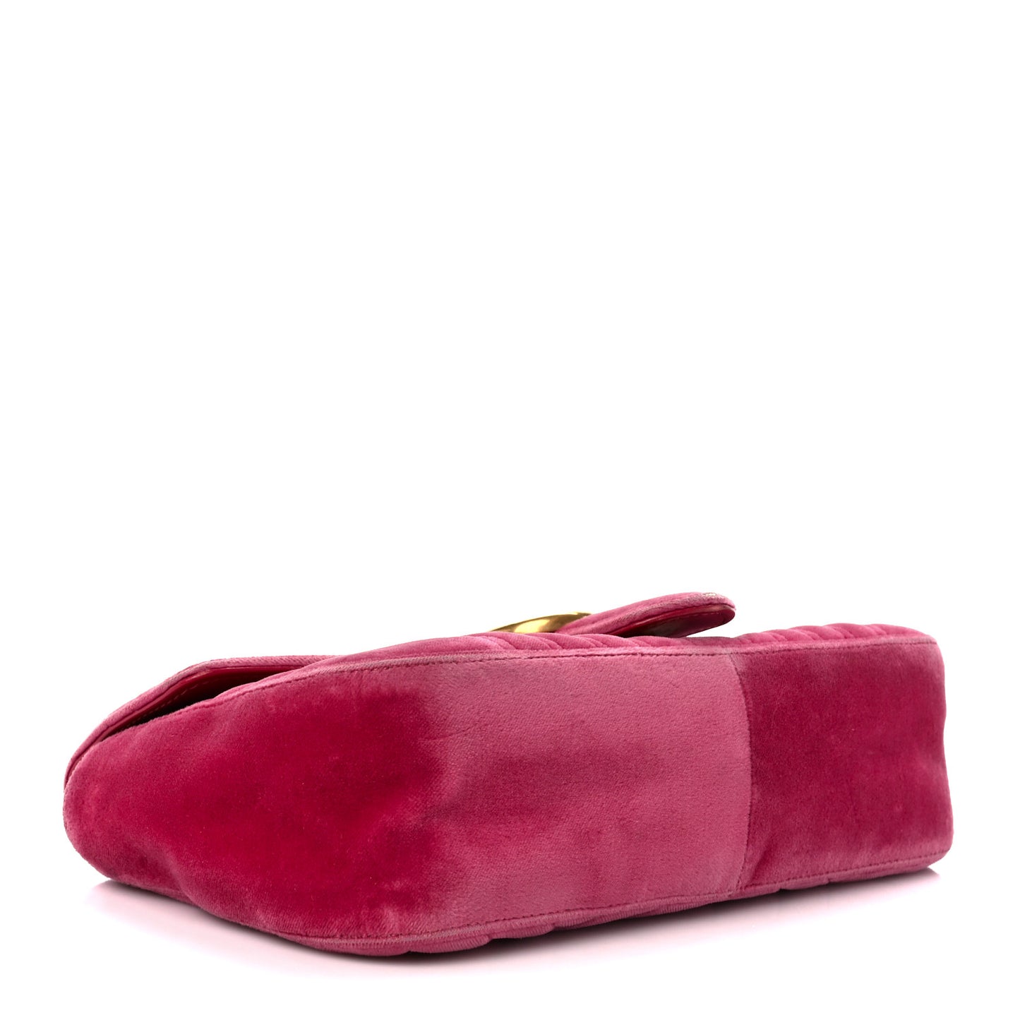 Velvet Matelasse Small GG Marmont Shoulder Bag Light Raspberry Rose